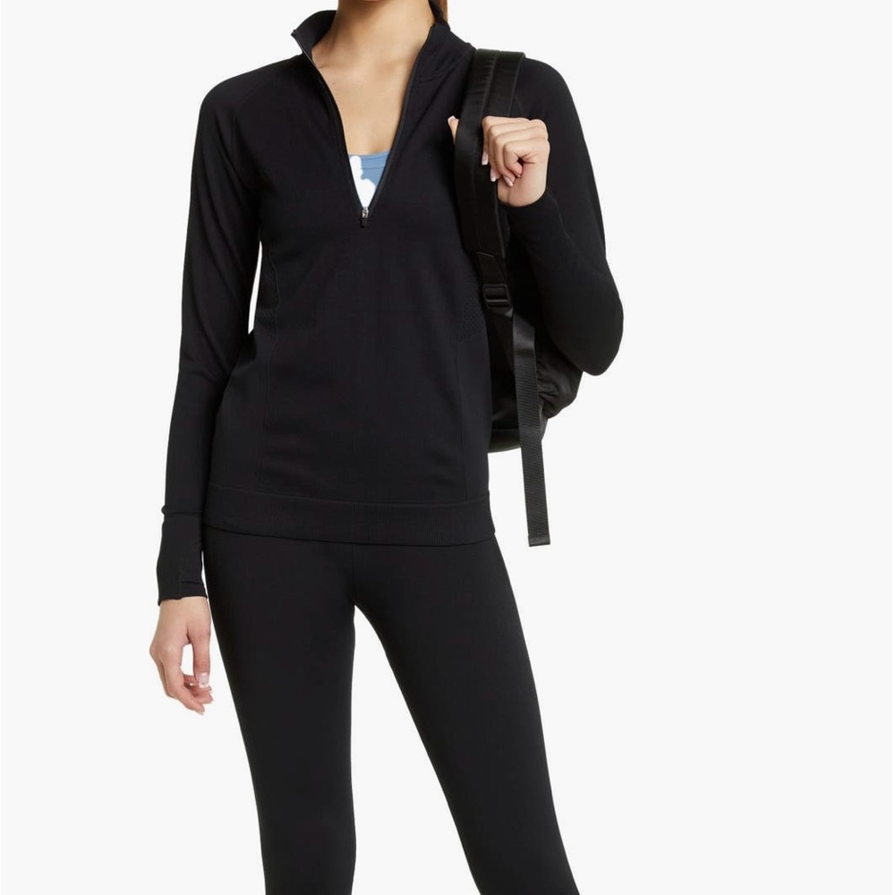 Zella
Hailey Rib Half Zip Pullover